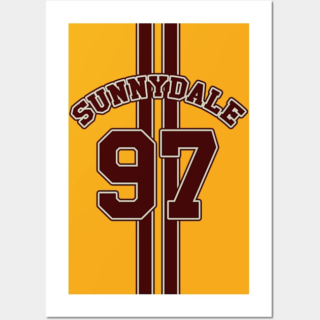 Sunnydale Sports Team Wall Art by SimonBreeze